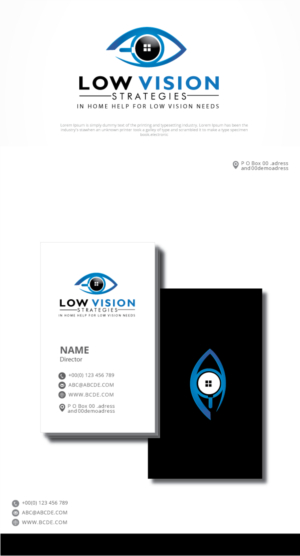 Logo-Design von graphicevolution für Low Vision Strategies | Design: #23039149