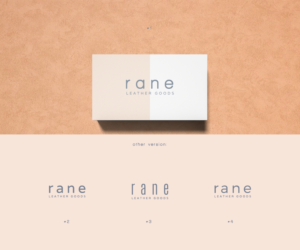 Rane Leather Goods | Logo Design by Vetroff