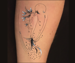 Phoenix lower arm tattoo