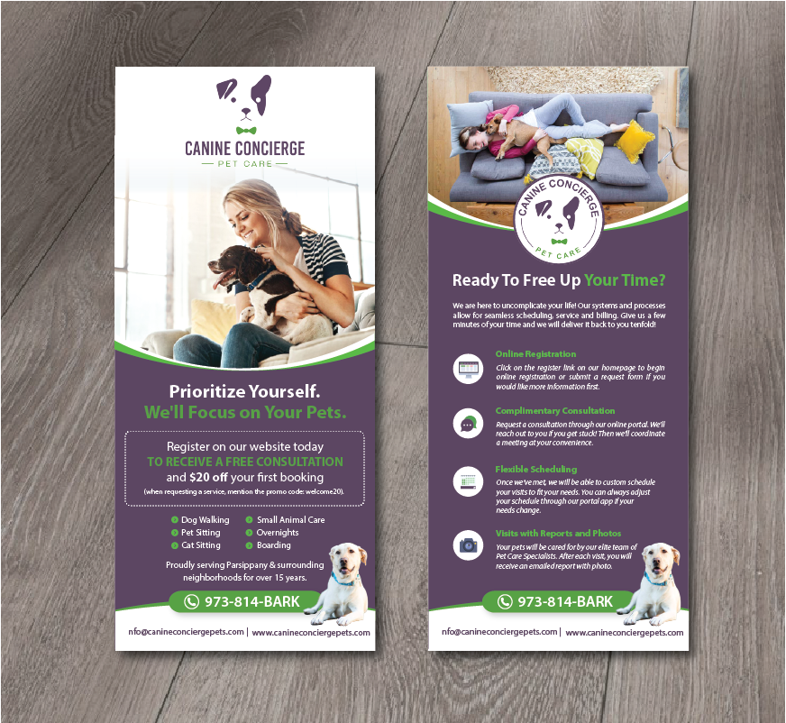 Graphic Design by alex989 for Canine Concierge LLC | Design #23061615