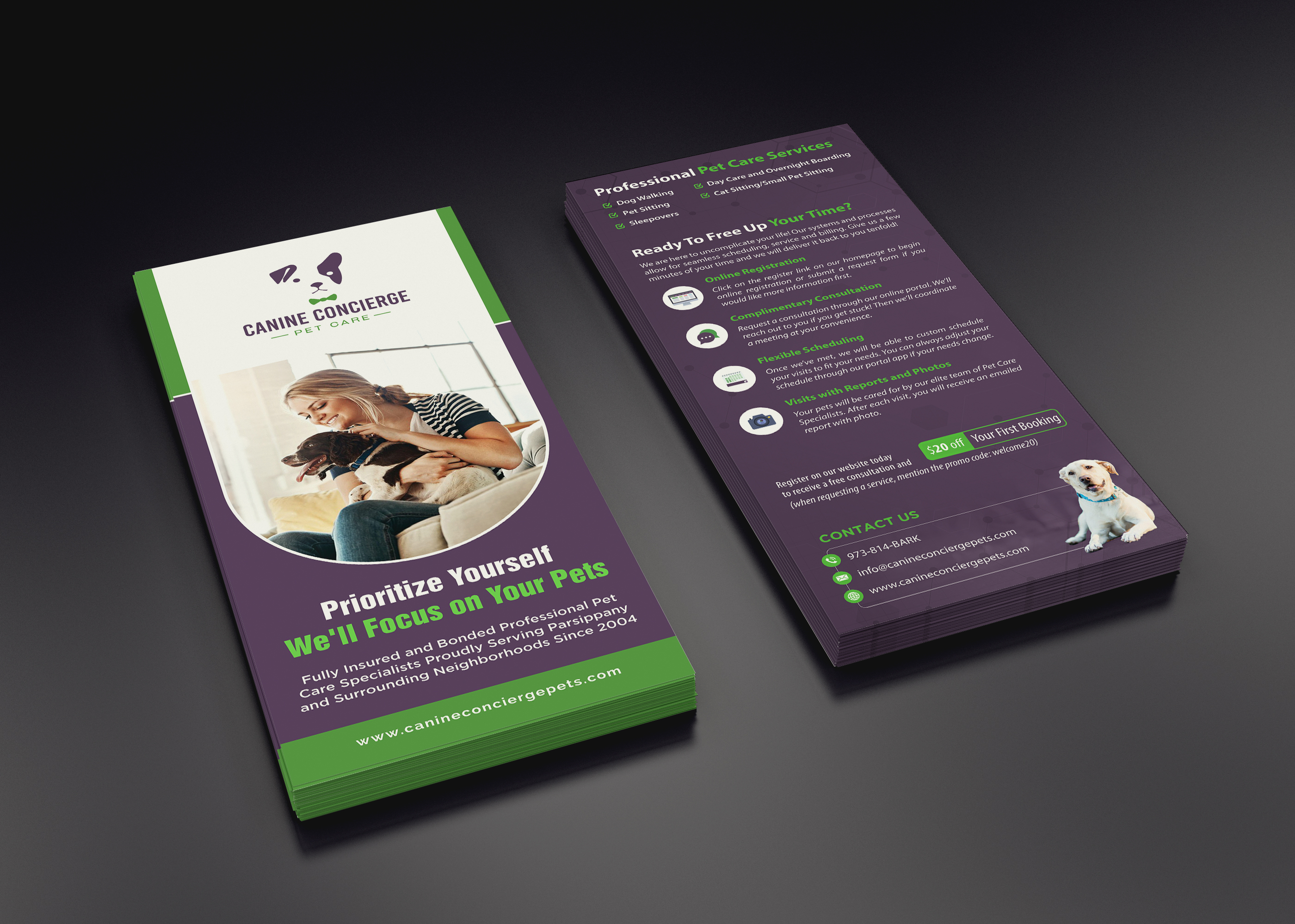 Graphic Design by GraphicsGuru for Canine Concierge LLC | Design #23041319