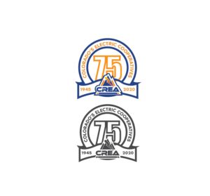 75 years | Logo Design by angelonyamu