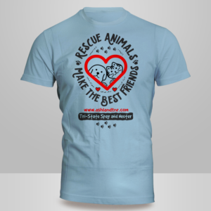 Rescue Animals Make the Best Friends | Diseño de Camiseta por Kero