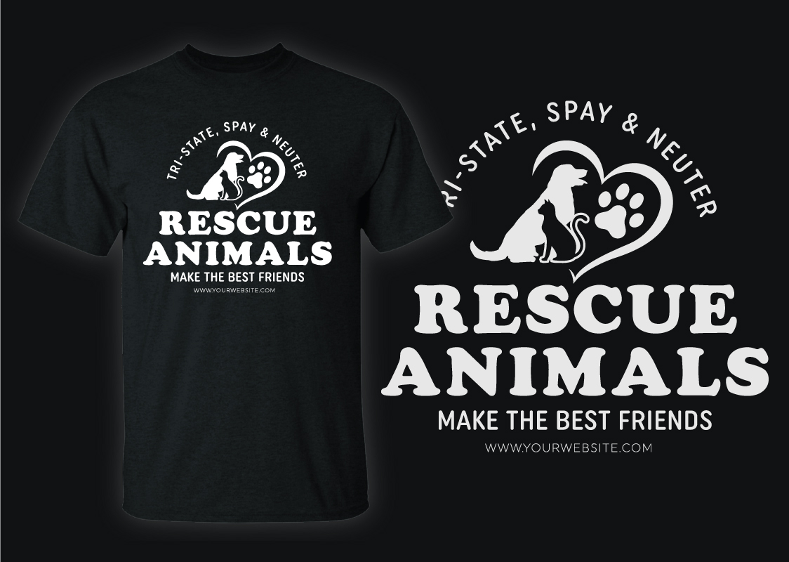 T-shirt Design by OR-PiXEL STUDIO ™ for Tri-State Spay & Neuter | Design: #23081185