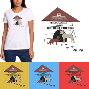 T-shirt Design by Ann_RS - Anelia for Tri-State Spay & Neuter | Design: #23052882