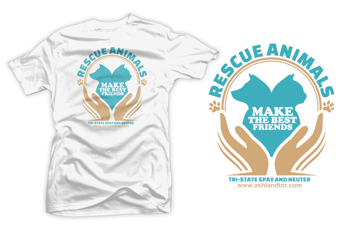 T-shirt Design by D'Mono for Tri-State Spay & Neuter | Design #23066949