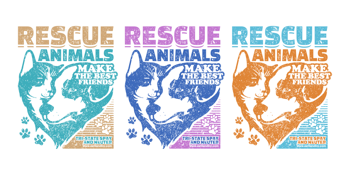 Diseño de Camiseta por D'Mono para Tri-State Spay & Neuter | Diseño #23073570