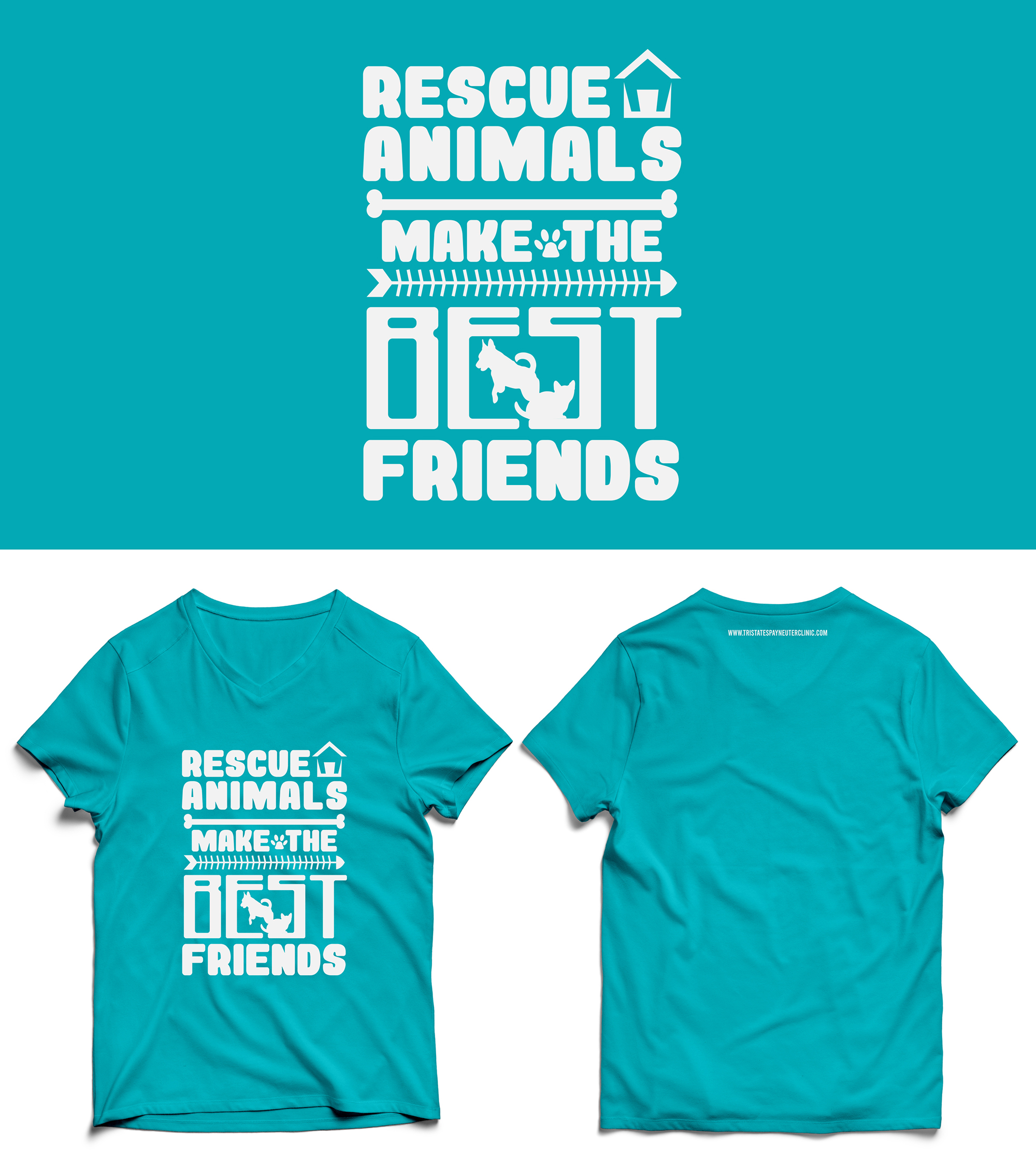 T-shirt Design by LAN_Design for Tri-State Spay & Neuter | Design #23047938