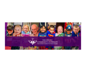 Header for website Angels Community Outreach | Diseño Gráfico por lionx