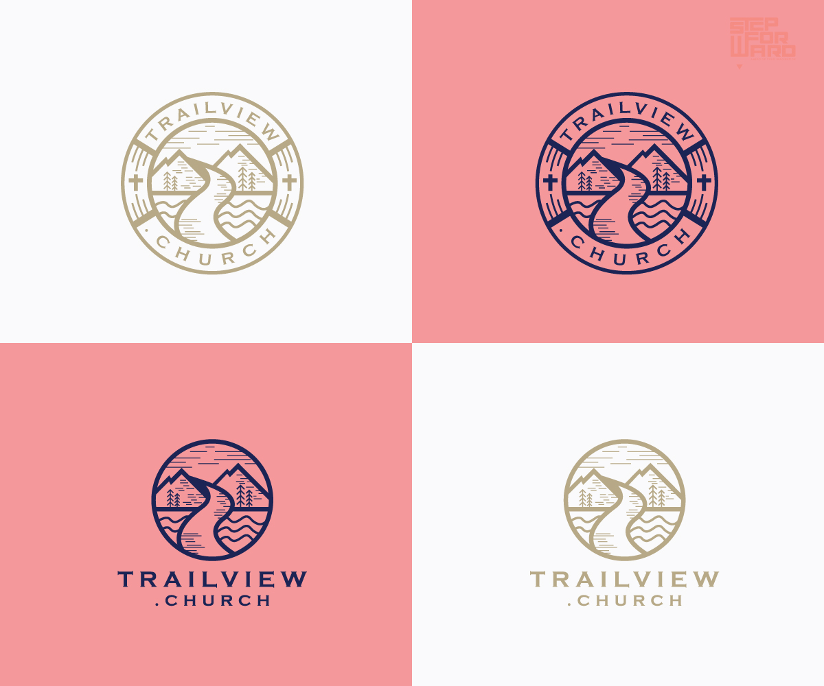 Logo Design by step forward 2 for Trailview Church | Design #23048541