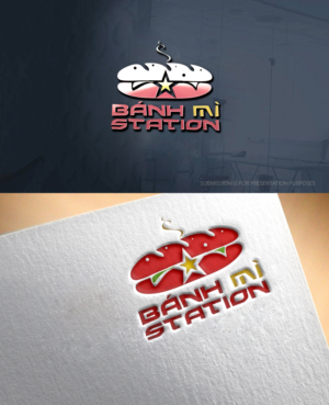 Bánh Mì Station | Logo Design by graphicevolution