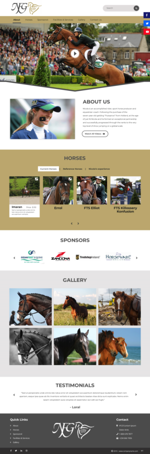 Web Design by pb for this project | Design: #23053652