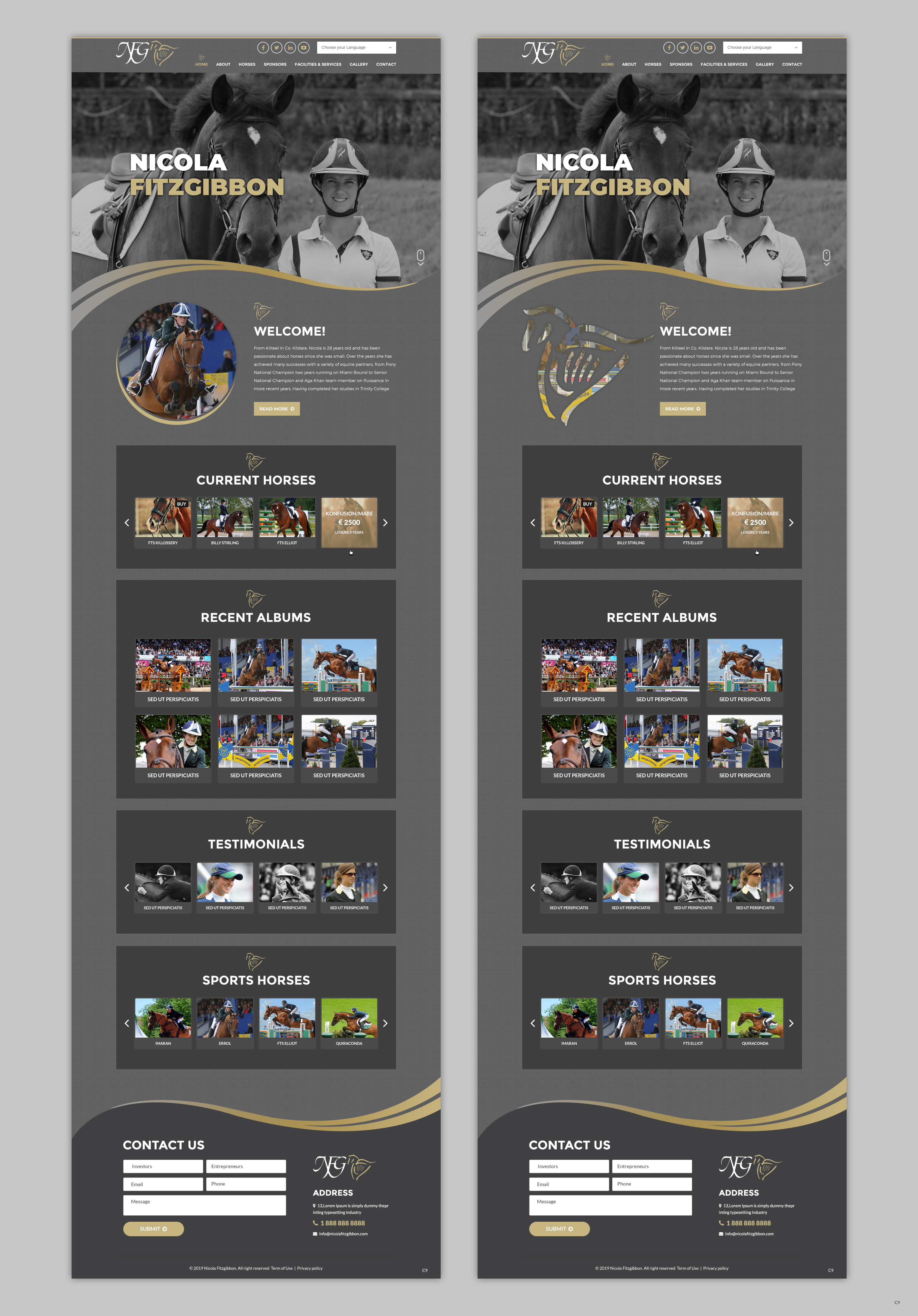 Web Design by pb for this project | Design #23071999
