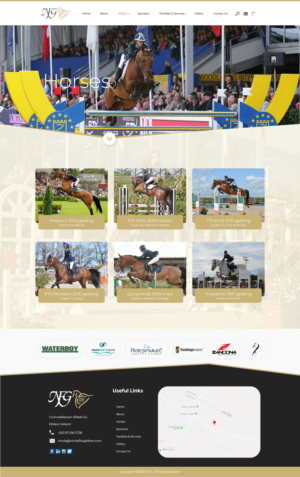 Website design for a high-end equestrian business | Web Design par Jarry199776