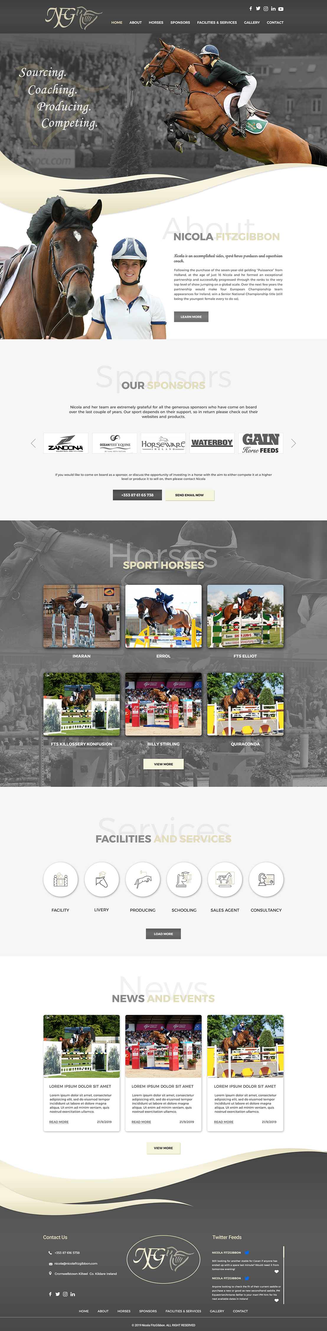 Web Design by UniqueCreator99 for this project | Design #23540067