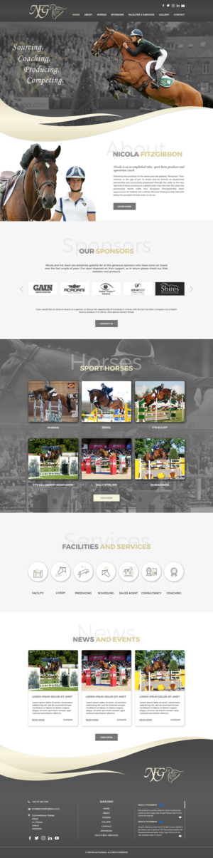 Web-Design von UniqueCreator99 für dieses Projekt | Design: #23559150