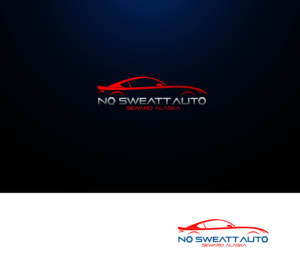 Logo Design by Alex Petersen for NO SWEATT AUTO | Design #23044090