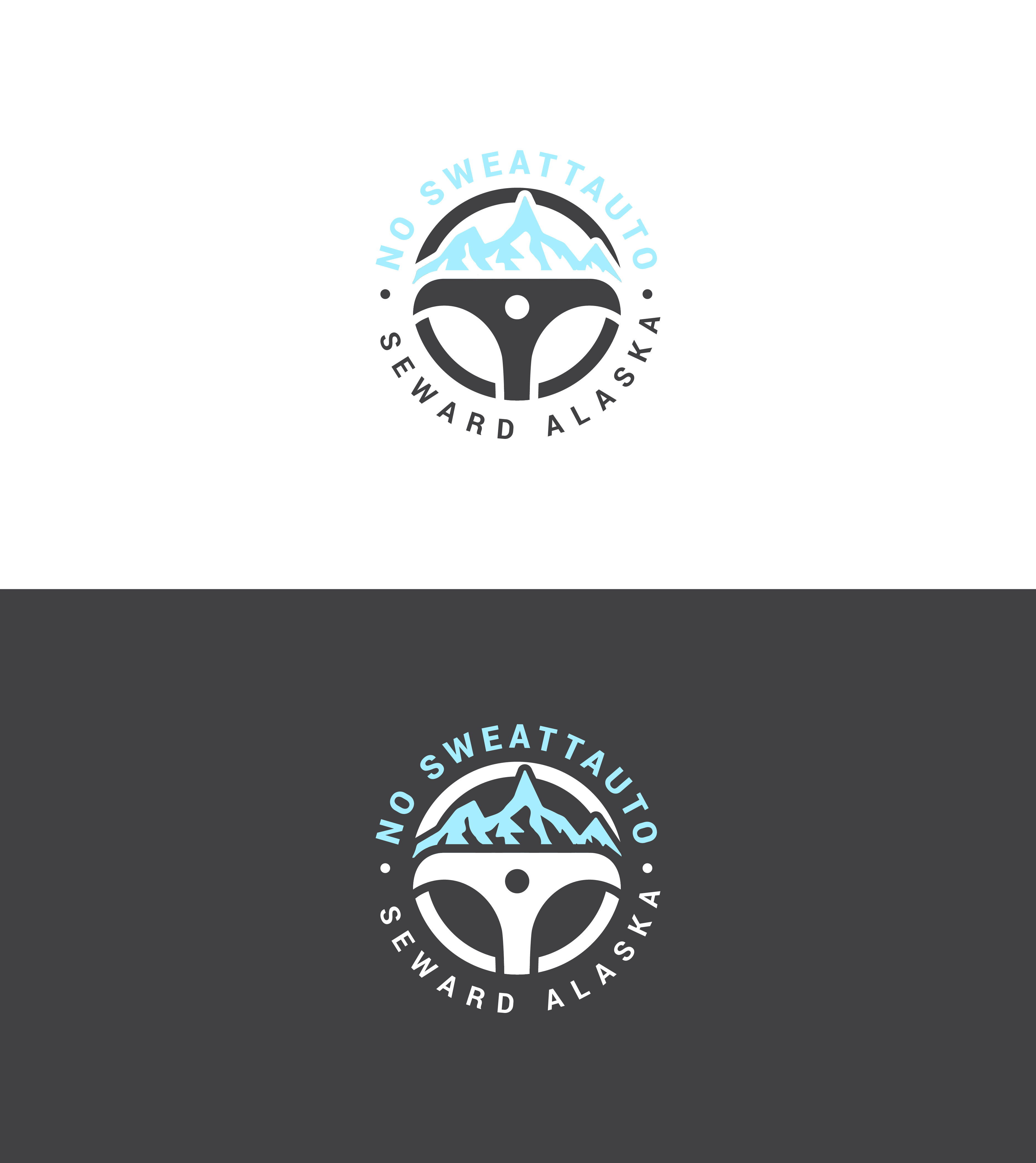 Logo Design by Farooq Zahid for NO SWEATT AUTO | Design #23072335