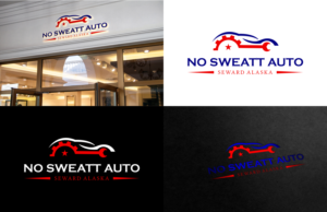 Logo Design by fatiyadesign for NO SWEATT AUTO | Design: #23055313