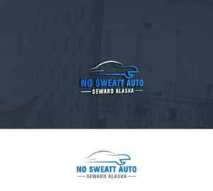 NO SWEATT AUTO SEWARD ALASKA | Logo Design by CreativeBaba
