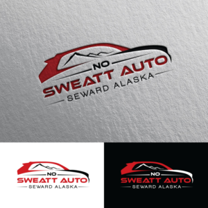 NO SWEATT AUTO SEWARD ALASKA | Logo Design by Rii