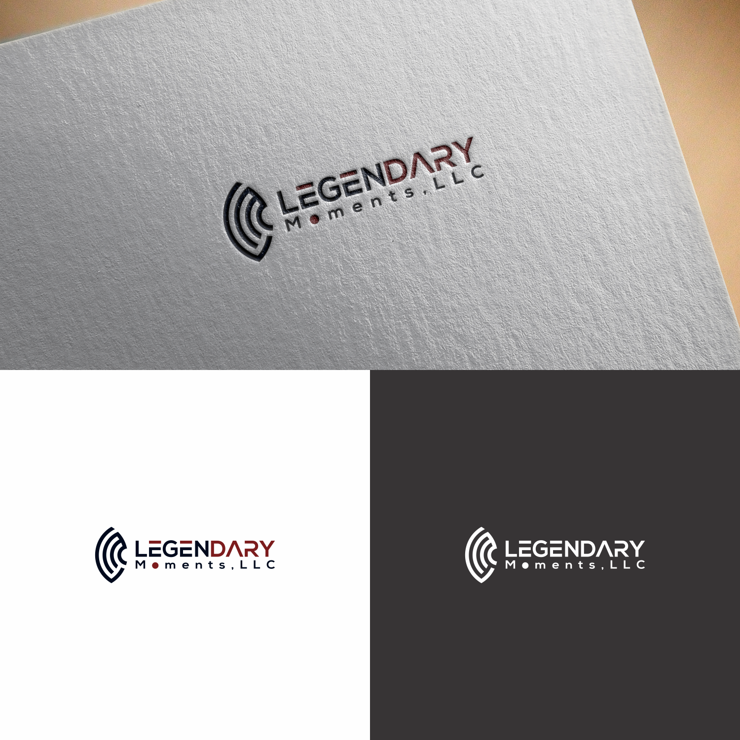 Logo Design by mbah suratman for Legendary Moments, LLC | Design #23066772