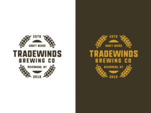 Logo Design by wonderland for Tradewinds Brewing | Design: #23041823