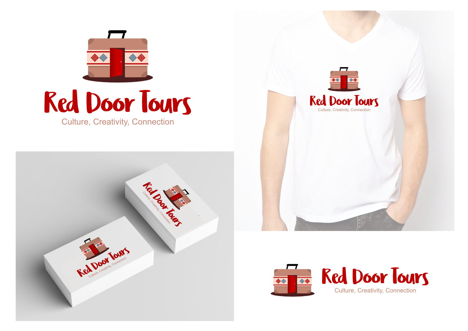 Logo Design by Stobart Creative for Authentic Global Travel | Design #23052731