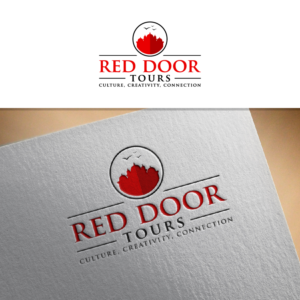 Red Door Tours      Tagline is Culture, Creativity, Connection | Logo Design by sushsharma99