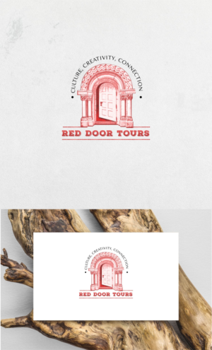 Red Door Tours      Tagline is Culture, Creativity, Connection | Logo Design by GVisions
