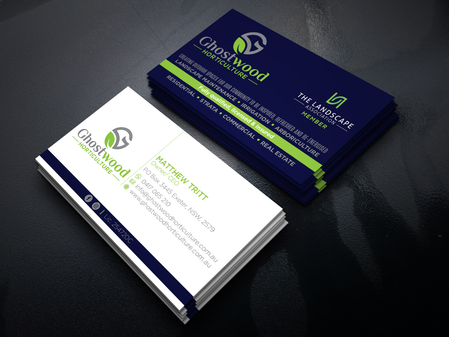 Business Card Design by Verified artistry (Design garden) for this project | Design #23064269