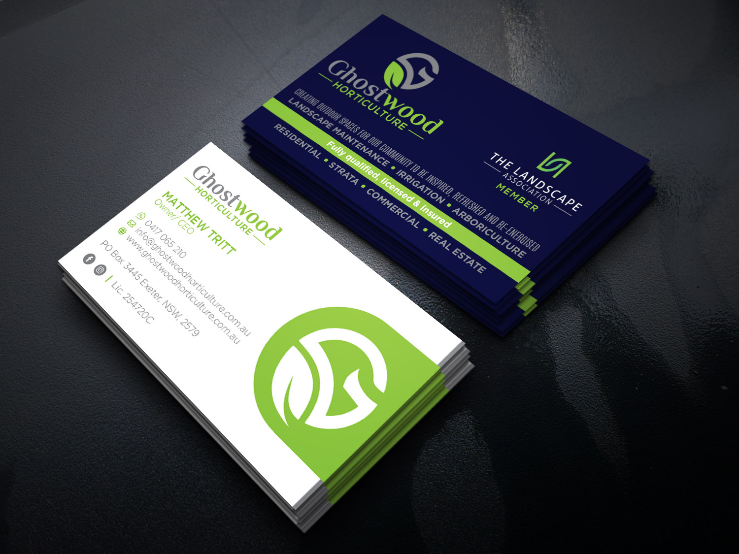 Business Card Design by Verified artistry (Design garden) for this project | Design #23064270