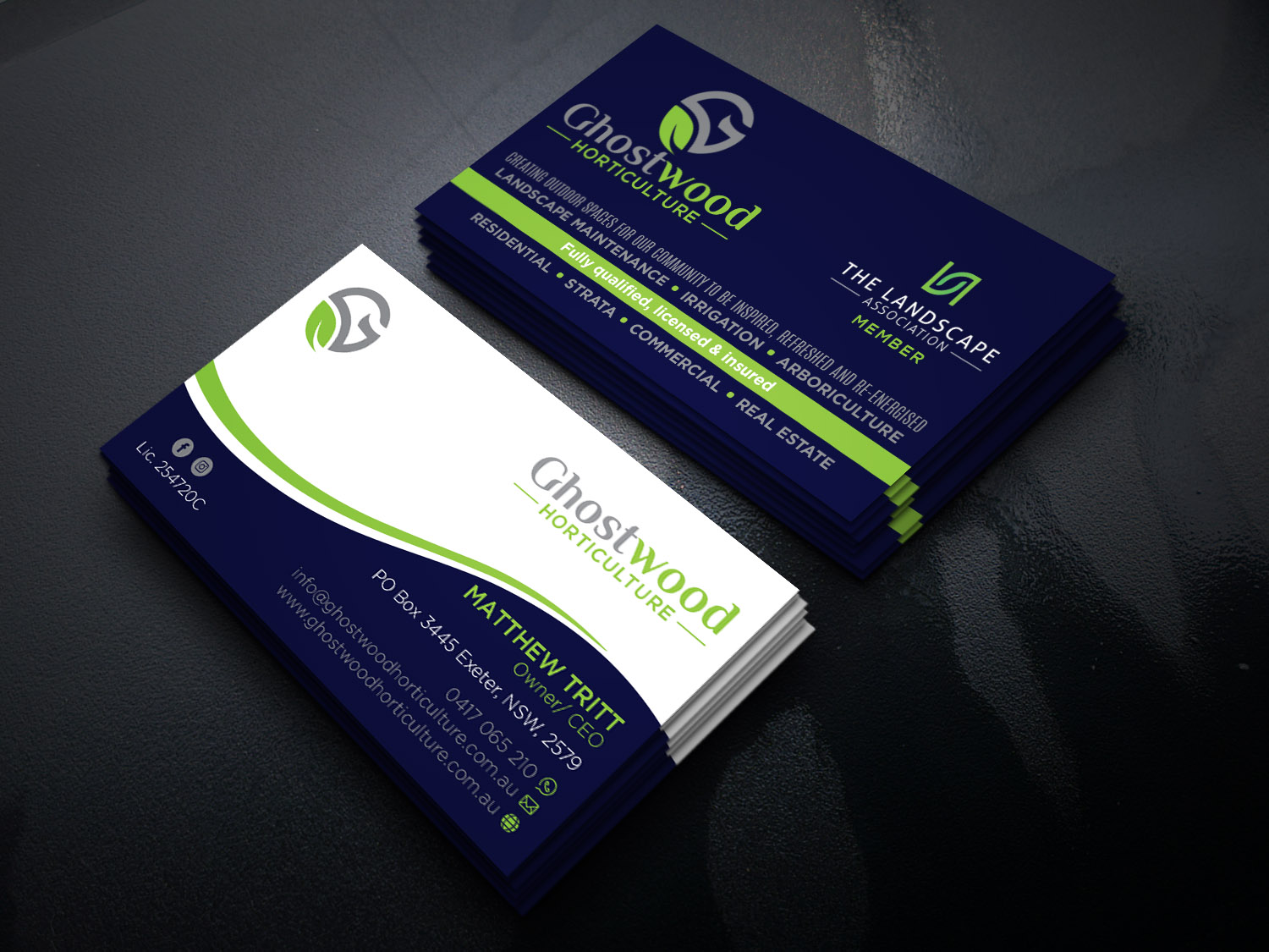 Diseño de Tarjeta de Presentación por Verified artistry (Design garden) para este proyecto | Diseño #23064274