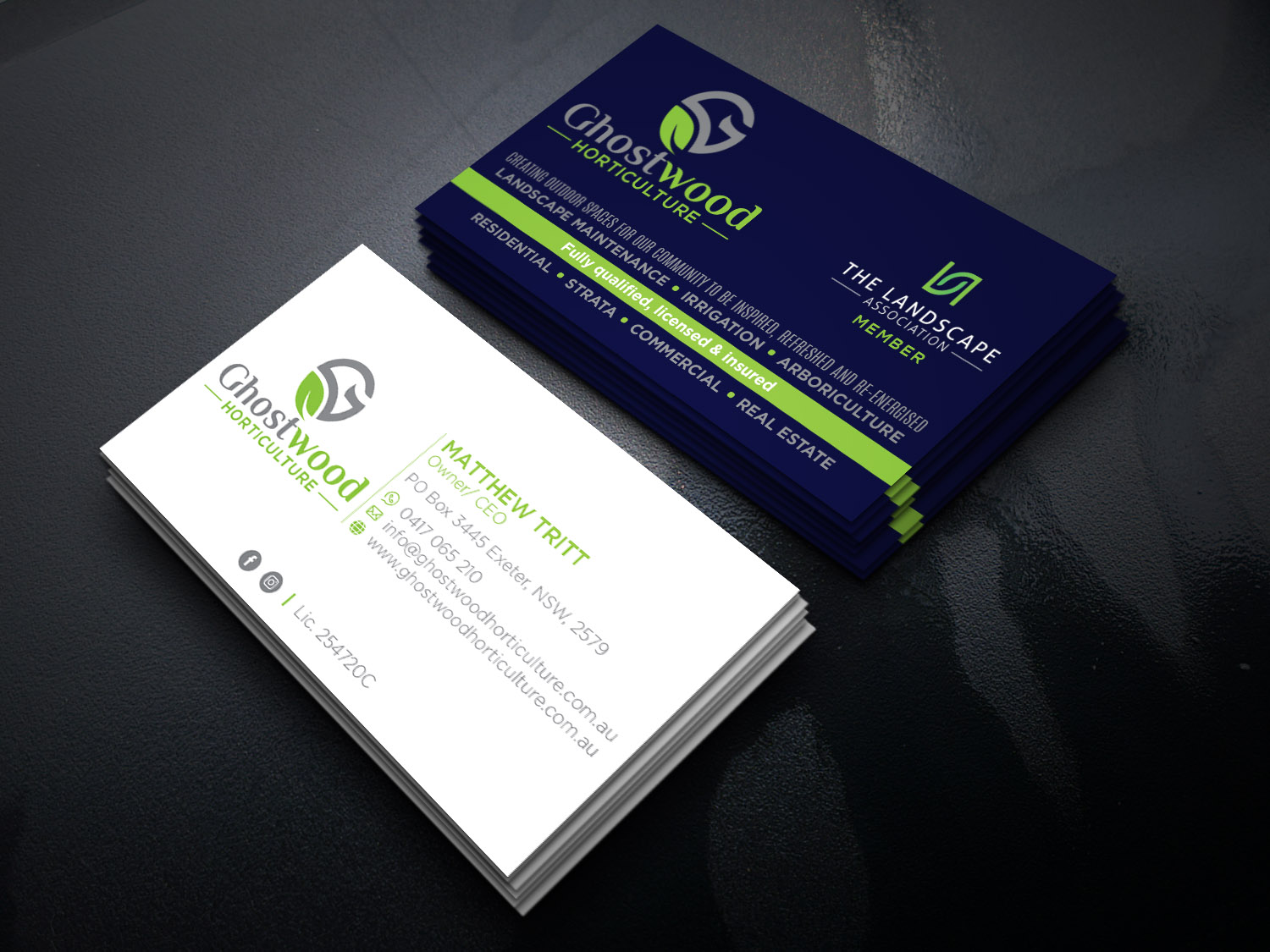 Business Card Design by Verified artistry (Design garden) for this project | Design #23064283