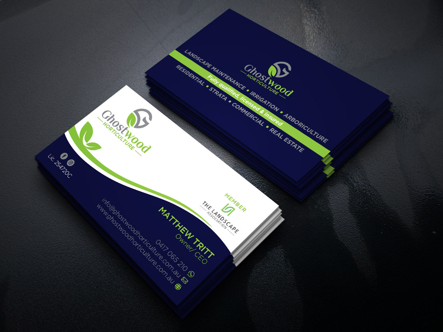Business Card Design by Verified artistry (Design garden) for this project | Design #23079030