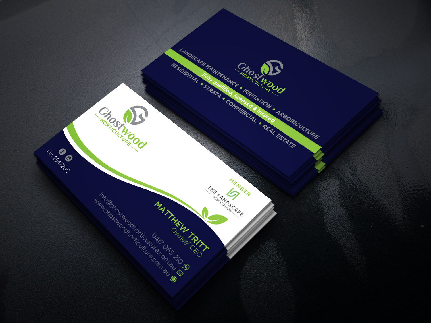 Business Card Design by Verified artistry (Design garden) for this project | Design #23079034