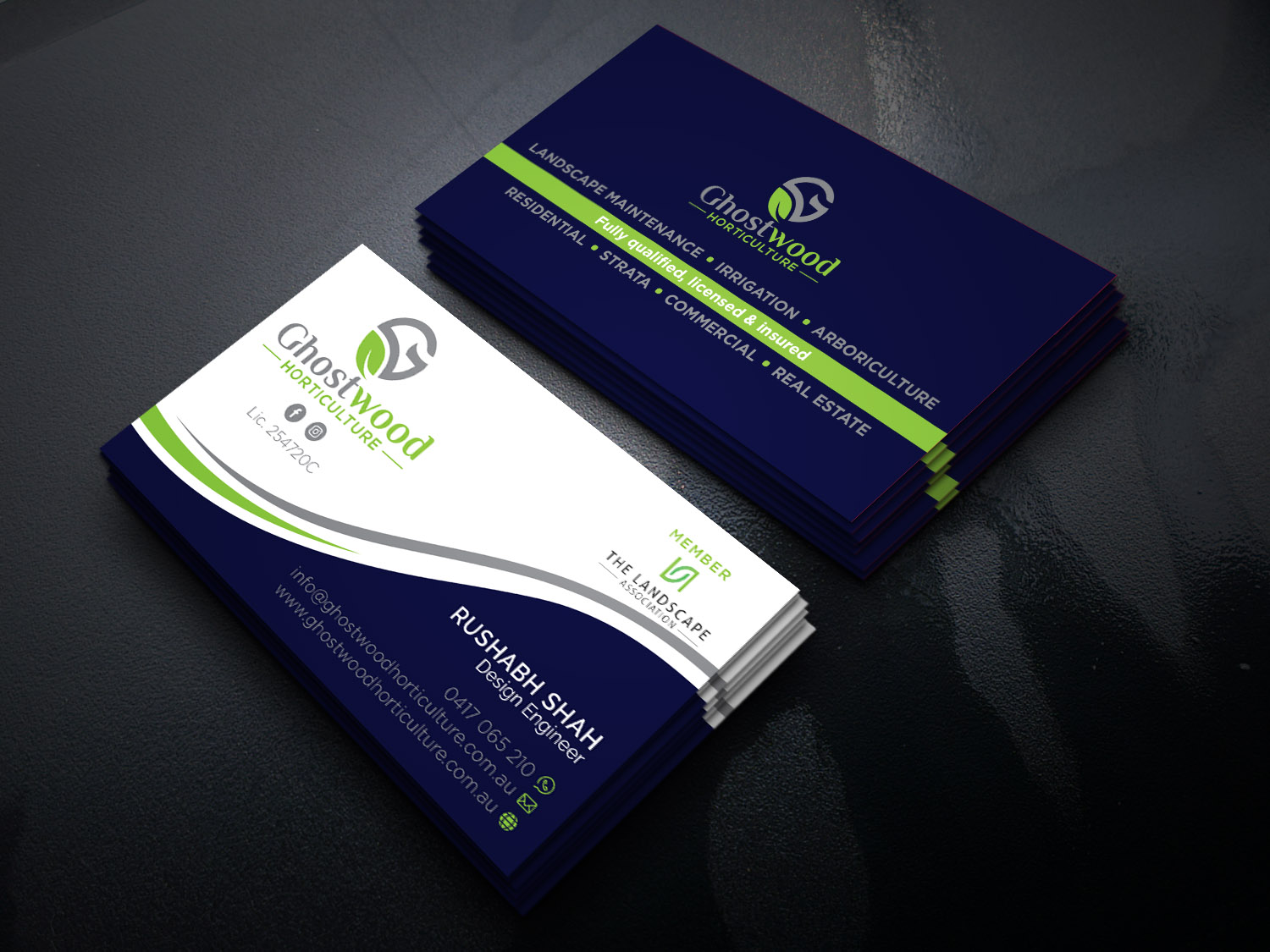 Business Card Design by Verified artistry (Design garden) for this project | Design #23079623