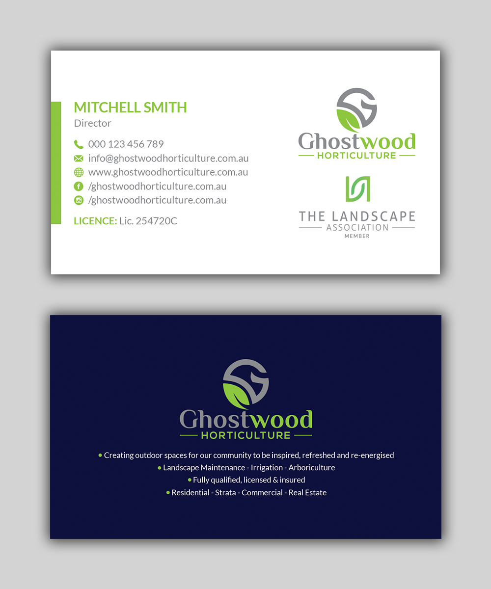 Business Card Design by T.R for this project | Design #23046159