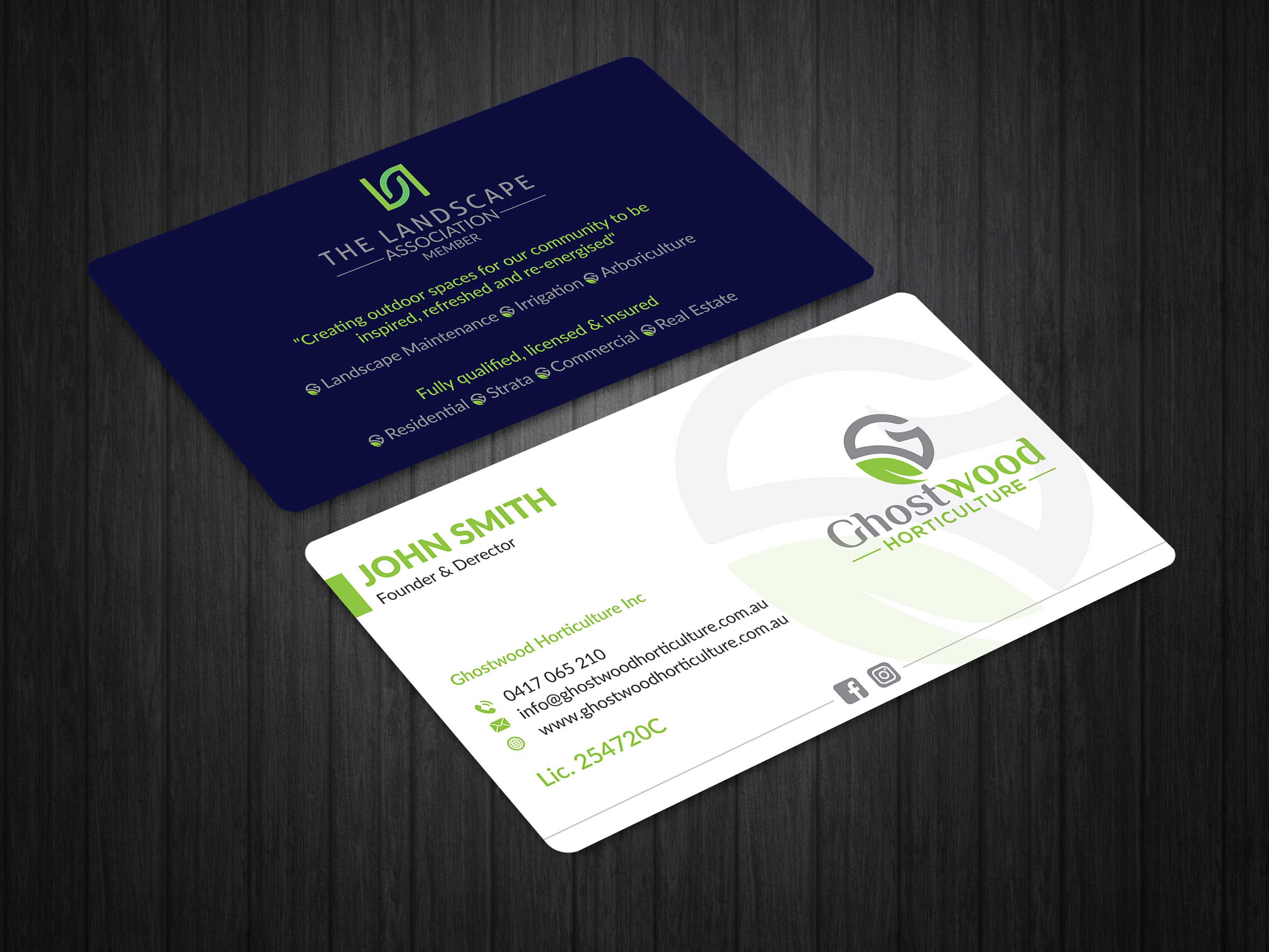 Visitenkarten-Design von Musa. A für dieses Projekt | Design #23057664