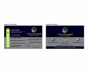 Business Card Design by A.C. Gonzales
