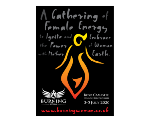 Poster design for - Burning Woman Festival  | Design de Poster par Buck Tornado