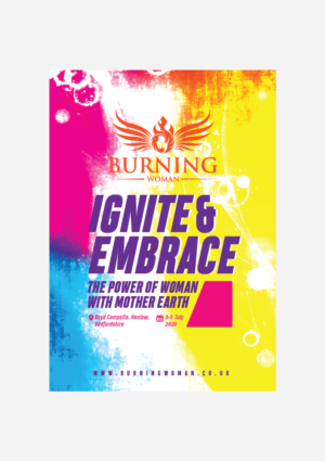 Poster design for - Burning Woman Festival  | Diseño de Póster por Benson M.