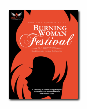 Poster design for - Burning Woman Festival  | Poster Design by Fine Graphics House