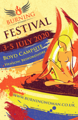Poster design for - Burning Woman Festival  | Diseño de Póster por elenaivanova