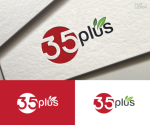 35plus | Logo Design by Dot Design 3