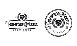 Thompson Moore Craft Beers or TM Craft Beers | Logo Design by trufya