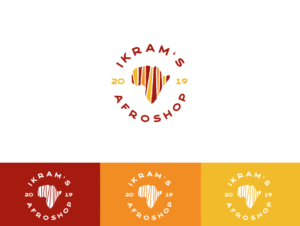 Ikram's           Afro Shop | Logo-Design von wonderland
