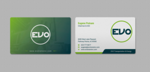 Business Card Design by INDIAN_Ashok for EVO Transportation | Design: #23051517