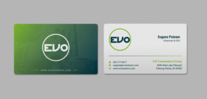 Design de Carte de Visite par INDIAN_Ashok pour EVO Transportation | Design : #23051519