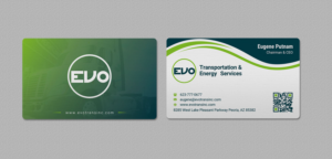 Business Card Design by INDIAN_Ashok for EVO Transportation | Design: #23051520